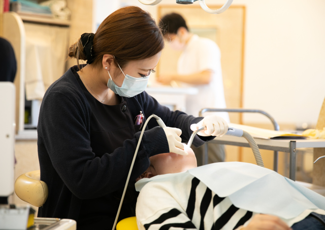 本田歯科医院様_DH診療中